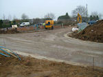 New adopted Road building with all lighting, street furniture and footpaths